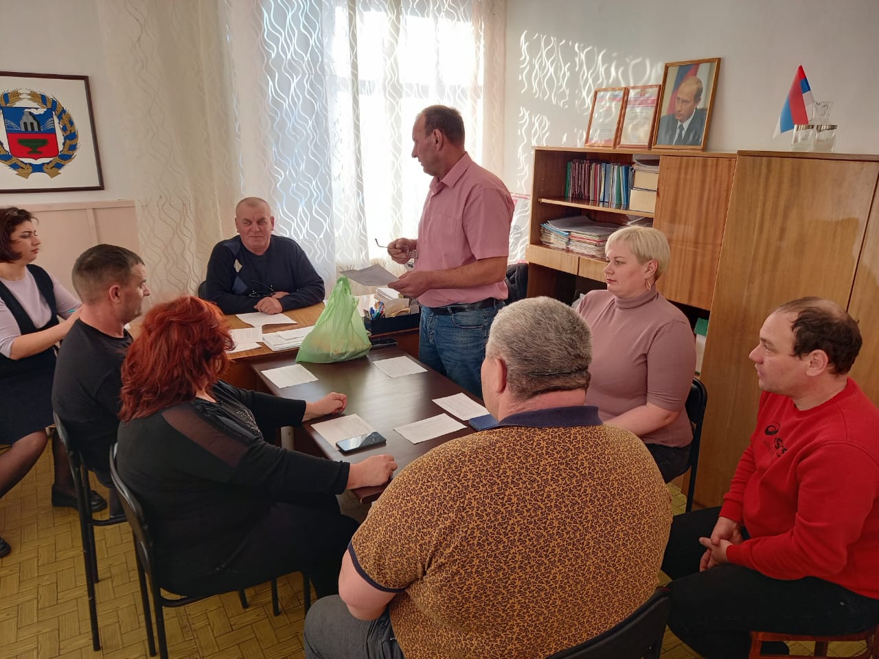 Сегодня состоялась 24 сессия Усть-Мосихинского сельского Совета народных депутатов.